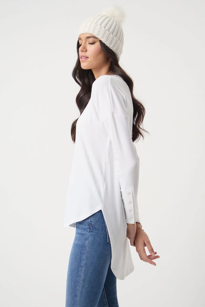 DECJUBA - Lynn rib knit top - White! 12