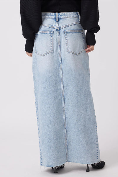 DECJUBA - Zaylee denim maxi skirt! 16