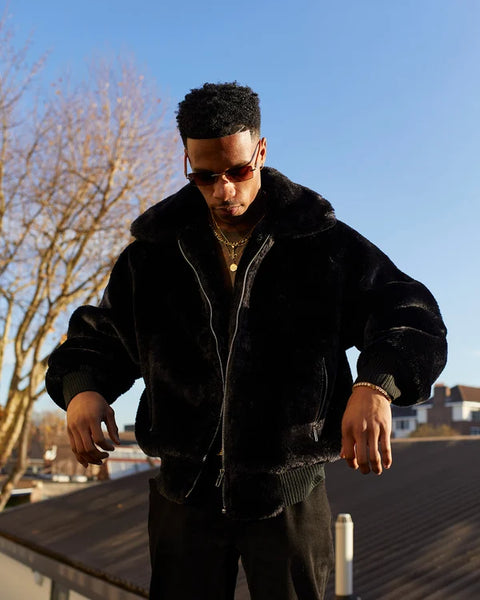 XXIII (LN) Baller faux fur bomber jacket! 16