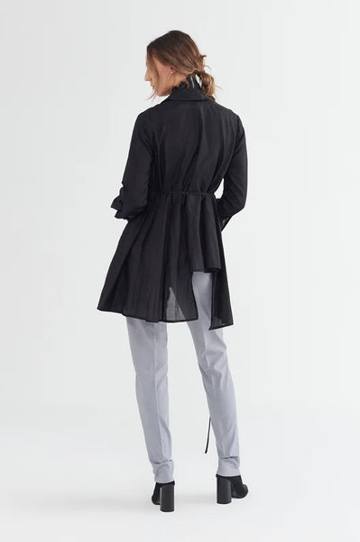 TAYLOR - Cotton/silk cropt shard shirt! 16