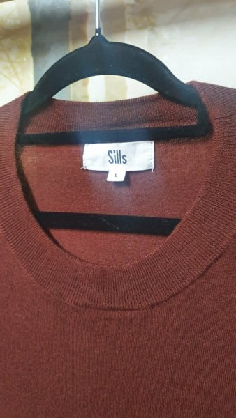 SILLS (LN) Aurelie relaxed Merino crew - Cinnamon! 14