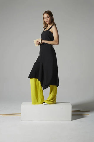 TAYLOR - Fragment wool pinafore dress! 12