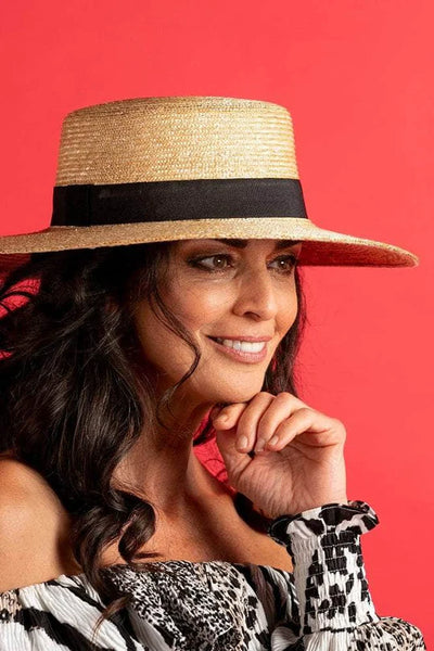 AUGUSTINE (LN) Amalfi straw hat!