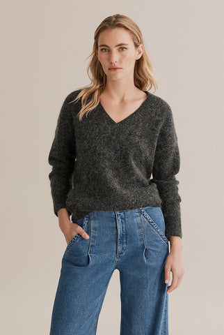 COUNTRY ROAD - Alpaca + Mohair blend fluffy jumper! 12