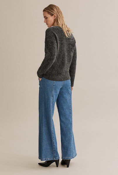COUNTRY ROAD - Alpaca + Mohair blend fluffy jumper! 12