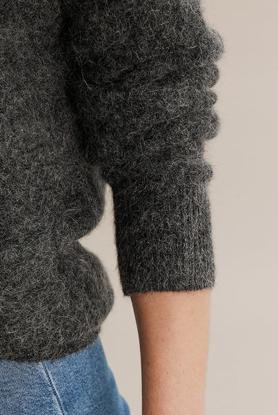 COUNTRY ROAD - Alpaca + Mohair blend fluffy jumper! 12