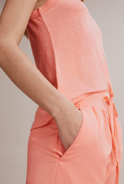COUNTRY ROAD - Linen jersey tank - Peach! 12