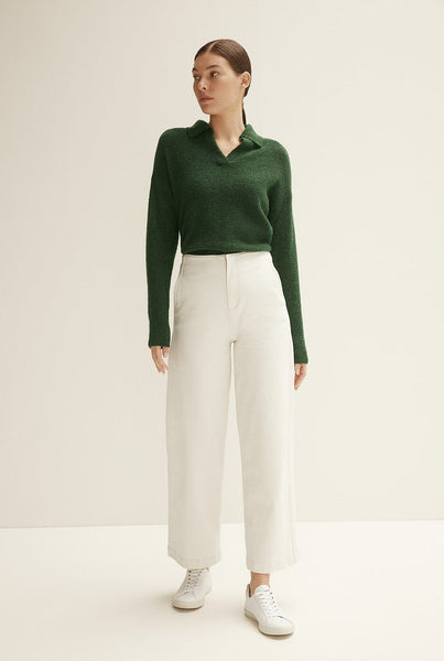 TRENERY - Alpaca + merino half placket pullover! 14