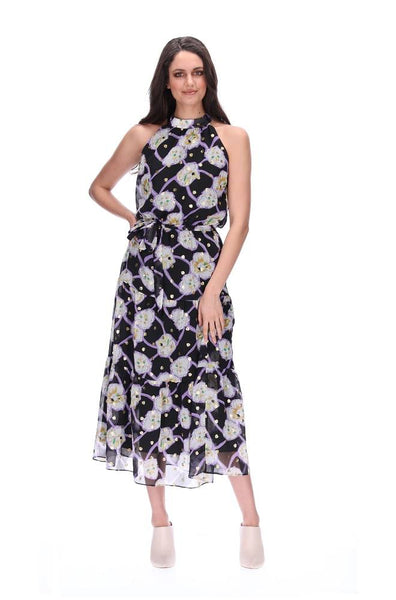 AUGUSTINE "Tilly ruby" maxi dress - Lilac print! 14