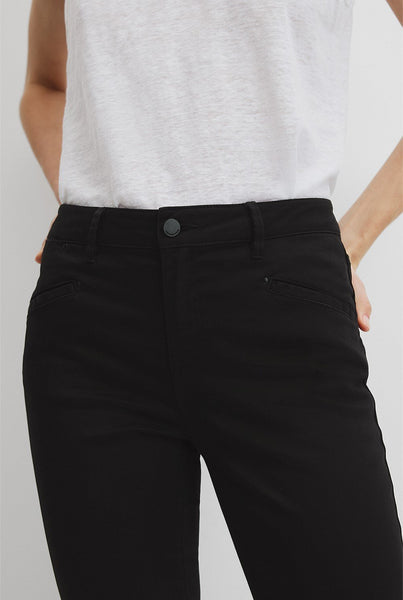 COUNTRY ROAD - Sateen jeans - Black! 8