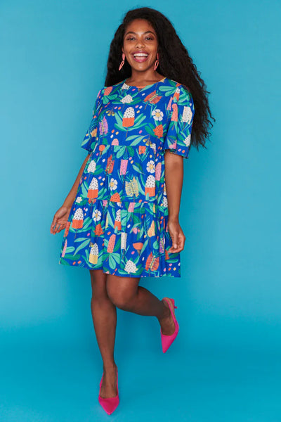 LITTLE PARTY DRESS - Floral print dress! 12