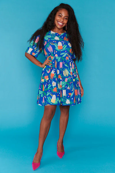 LITTLE PARTY DRESS - Floral print dress! 12