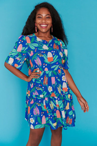 LITTLE PARTY DRESS - Floral print dress! 12