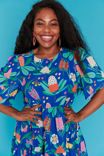 LITTLE PARTY DRESS - Floral print dress! 12