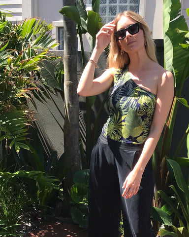 REPERTOIRE (NZ) "Rio" tank - Palm print! 14