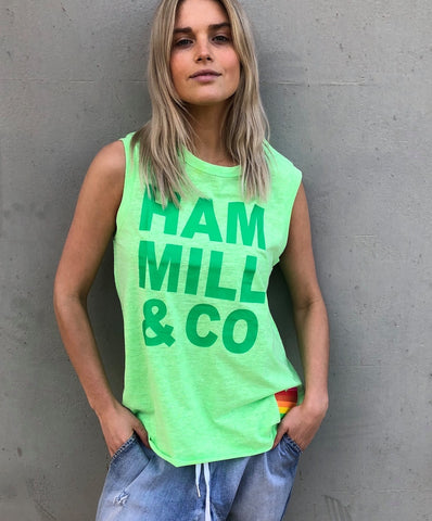 HAMMILL + CO - Printed lime tank! 10