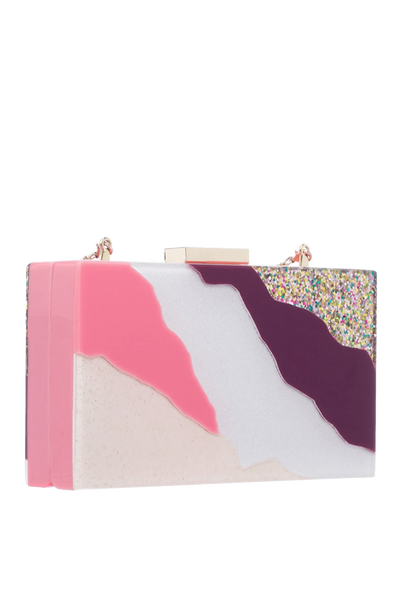 OLGA BERG - Resin clutch/purse!