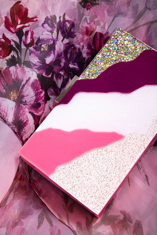 OLGA BERG - Resin clutch/purse!