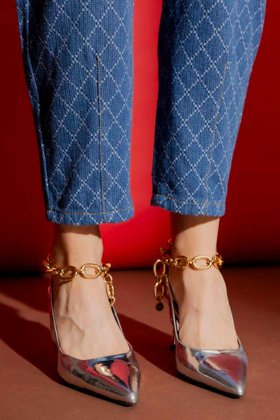 MOTTO - Diamond denim paperbag jeans! 14