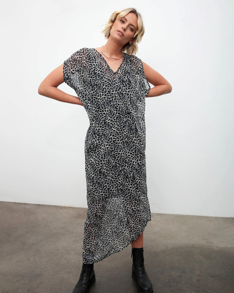 MOOCHI - Faithfuls (NZ) "Maxi fold" dress - leopard! 14