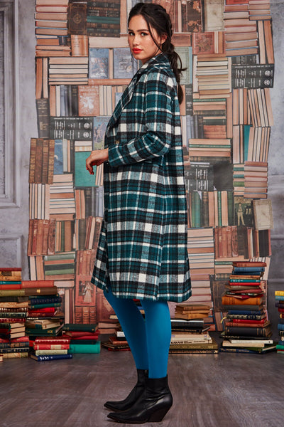 CURATE By Trelise (LN) "Little coaty" plaid coat! 14