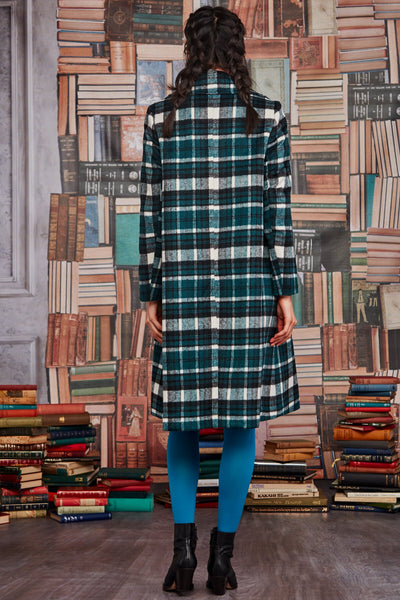 CURATE By Trelise (LN) "Little coaty" plaid coat! 14