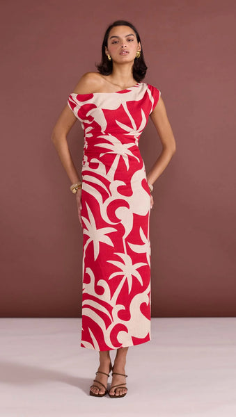 STAPLE (BN) "Rhodes" midi dress! 14