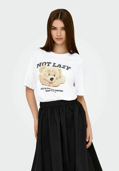 ONLY "Not lazy, bear mode" tee! 10-14