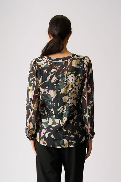FOIL (LN) Pipeline blouse - Shadow floral print! 14