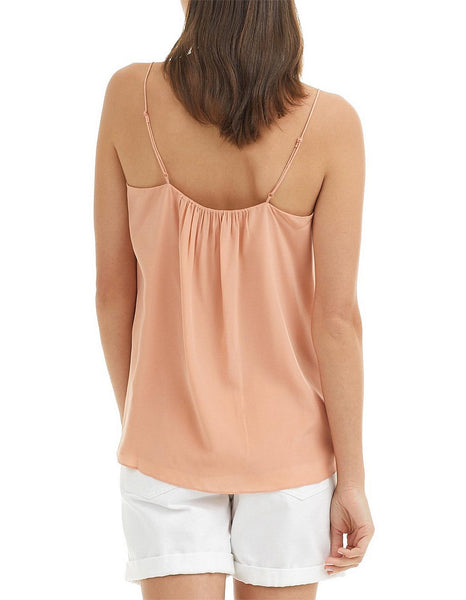 COUNTRY ROAD - Silk v-neck cami - Blush pink! 10