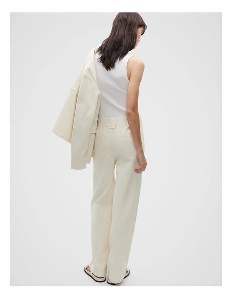 SEED (LN) High waist wide leg jeans - Vanilla! 14