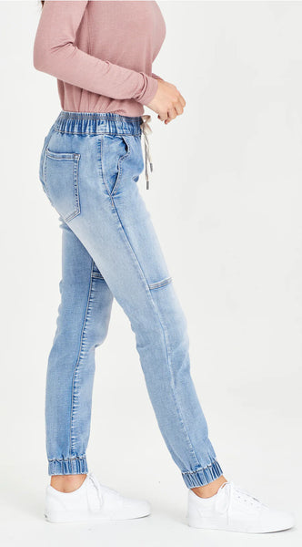 JUNKFOOD - Jazmin mid blue jogger! 10