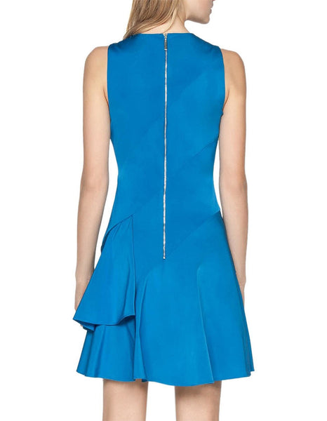 CUE - Faille asymmetric hem A line dress! 12