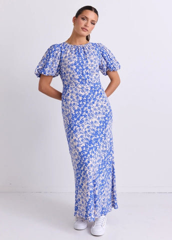 STORIES BE TOLD "Astrid" floral bias maxi dress! 12