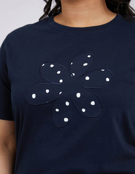ELM - Embroidered daisy spot tee! 8