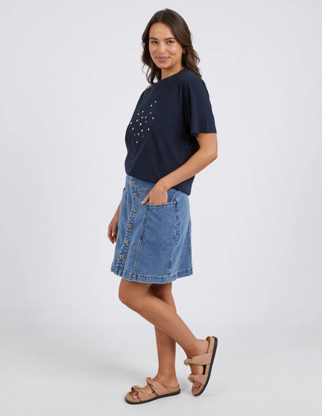 ELM - Embroidered daisy spot tee! 8