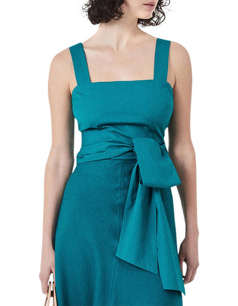 WITCHERY - Tie wrap cami - Teal! 14