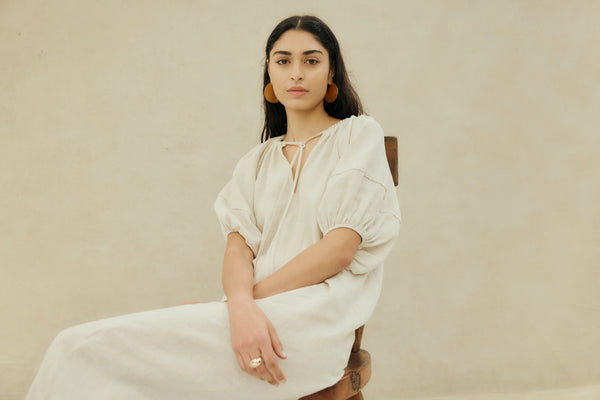 MARLE - Uma linen maxi dress! 8-10