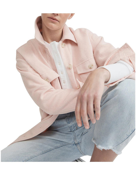 WITCHERY - Soft wool blend shacket! 10-12