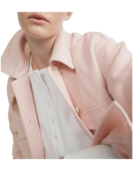 WITCHERY - Soft wool blend shacket! 10-12