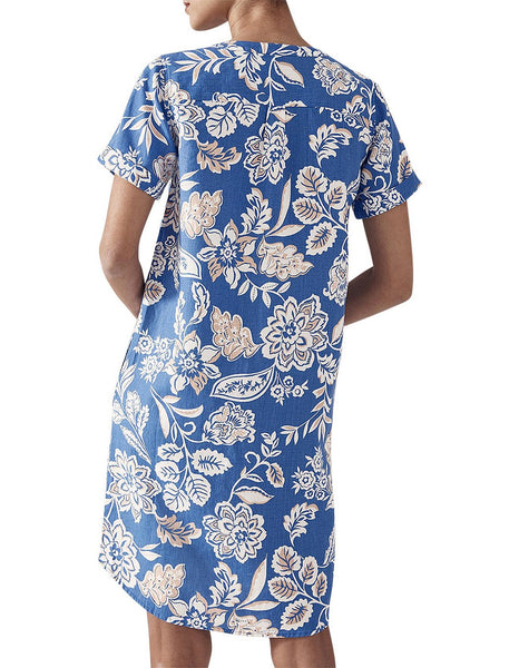 TRENERY - French linen Tapestry floral dress! 12