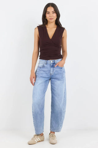 AMONG THE BRAVE (LN) "Graduate" stretch barrel jean! 14