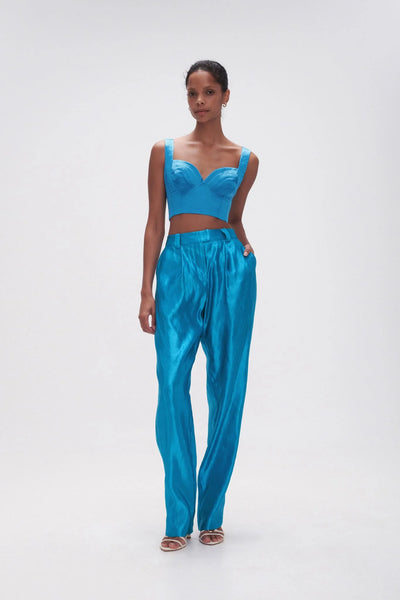 AJE (BN) Azure blue "Elation" pleated bralette! 14