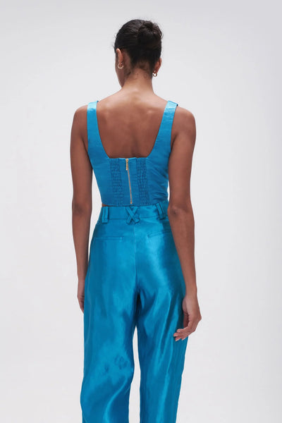 AJE (BN) Azure blue "Elation" pleated bralette! 14