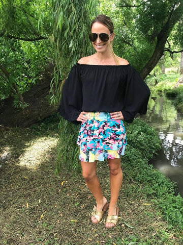 CHARLO - Florist army rahrah skirt! 14