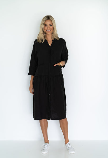 HUMIDITY - Linen Luca dress/duster coat! 10-14