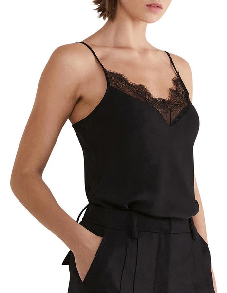 SABA (LN) Sam lace detail silk cami! 6-8