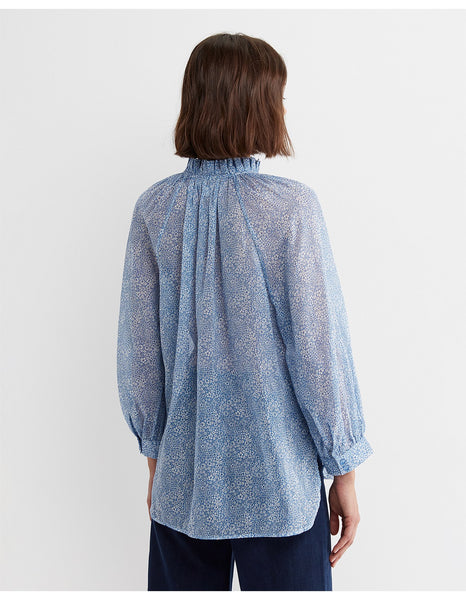 SPORTSCRAFT - Blue floral Liberty blouse! 18