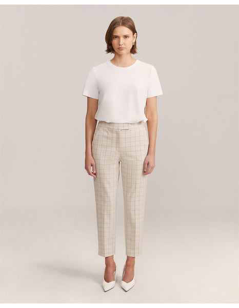 SABA (LN) Alena check slim leg pant! 8