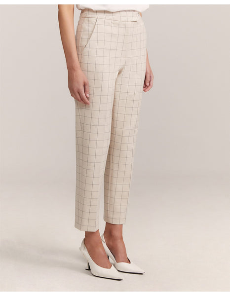 SABA (LN) Alena check slim leg pant! 8